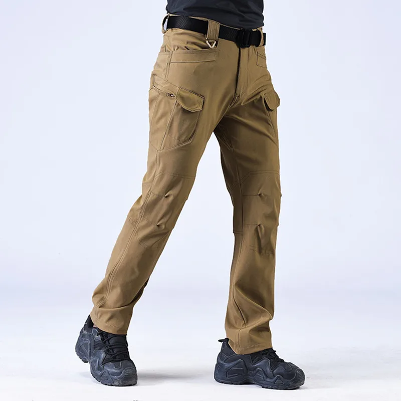 Men\'s Elastic Hiking Trekking Fishing Climbing Camping Outdoor Hunting Trousers Spring Autumn Fall Cargo Tactical Fast Dry Pants