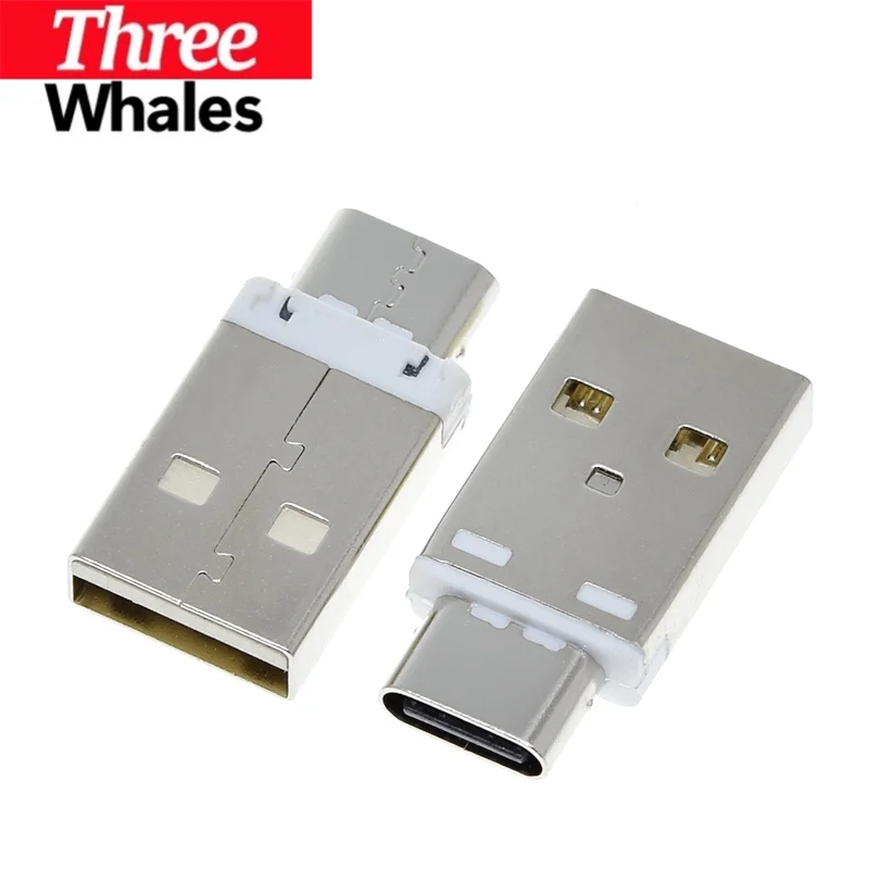 THR 5A Mini Converter TYPE A Male USB To TYPE-C Female USB 3.1 Plug Connector Compatibility QC4.0 QC3.0 PD Mobile Phone Charger