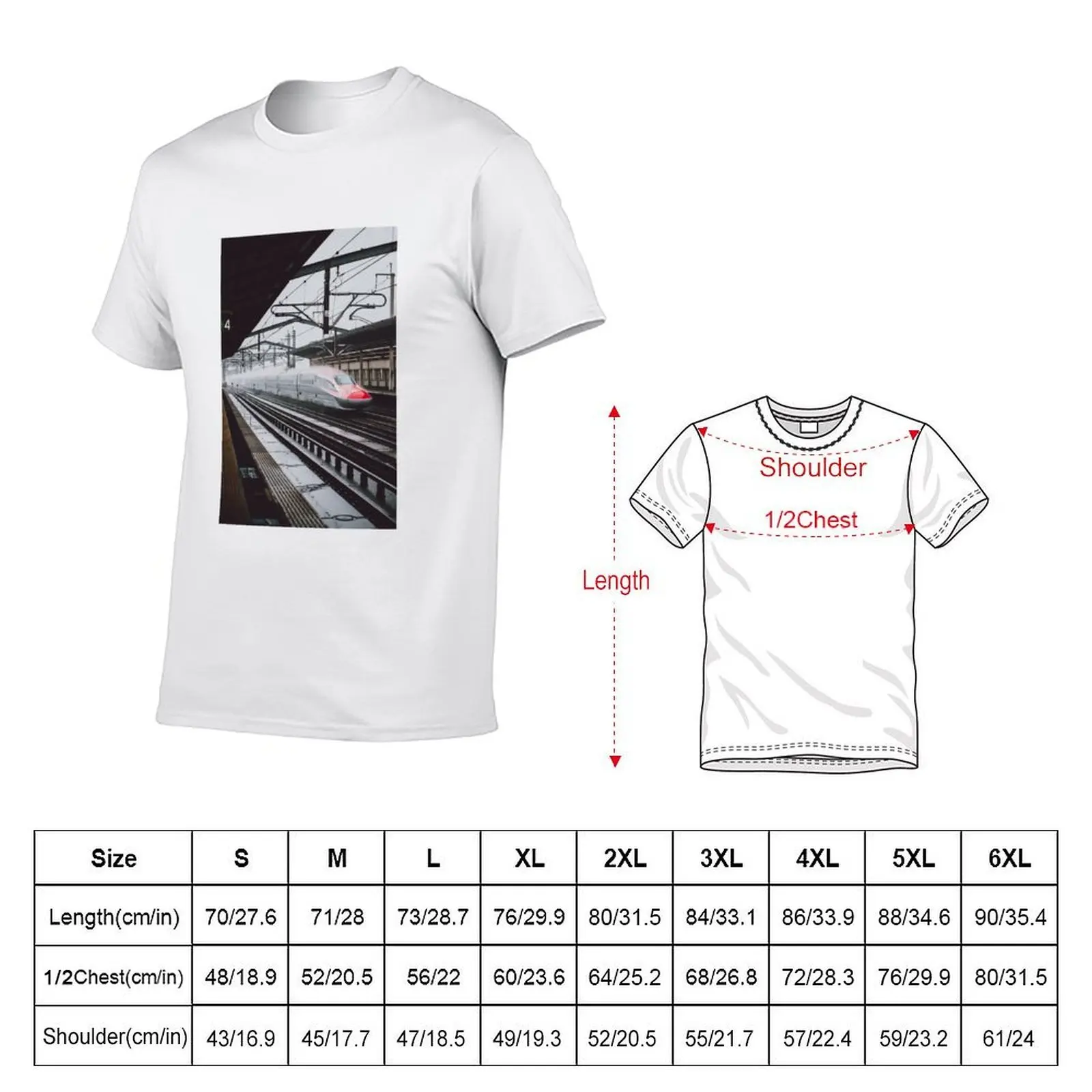 E6 Shinkansen Bullet Train, Japan T-Shirt mens graphic t shirts t shirt man plain T-Shirt