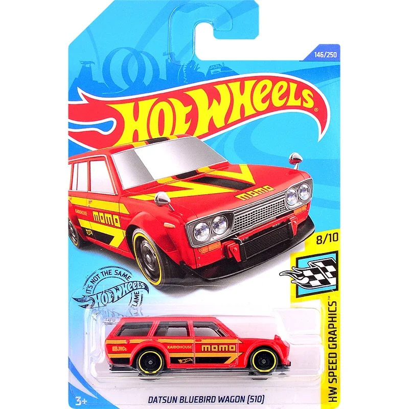 Hot Wheels Toy Car 1:64 Hotwheels Super Car Datsun Bluebird Wagon (510) And More Toys For Boys