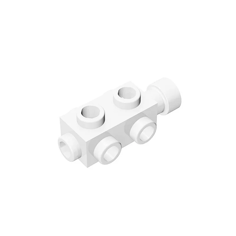 50 Stück 4595 Modifizierter 1x2x2/3 Baustein-Bausatz mit Noppen an der Seite, Ziegelstein-Puzzle, Lernspielzeug, Geburtstagsgeschenk für Kinder – Detail 2