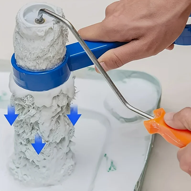 Paint Roller Cleaner, Paint Removal Scraping Paint Roller Cleaning Tool, Fits Most Painting Rollers