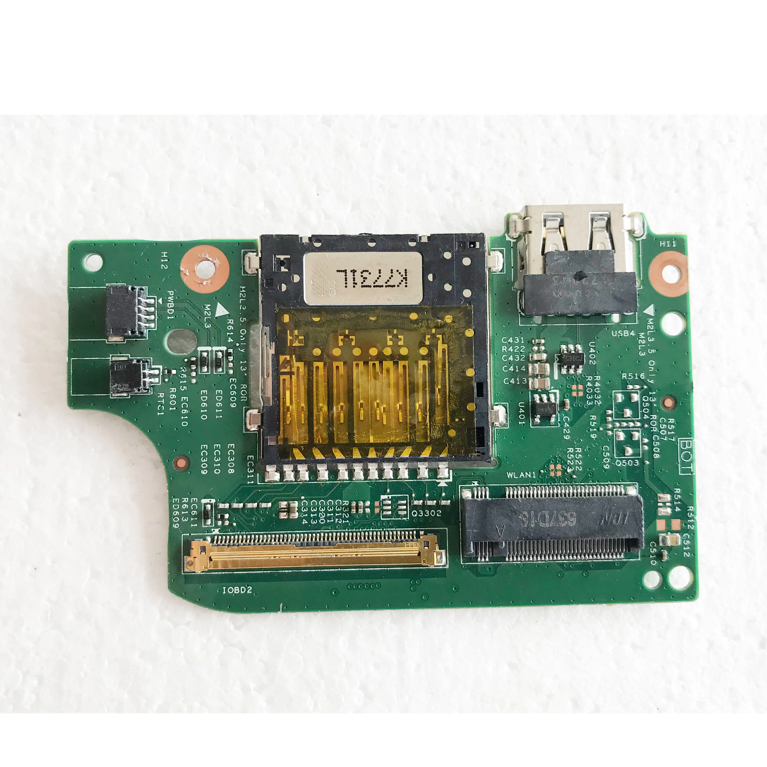 for Dell Inspiron 7569 7778 USB Small Card Reader Board 01379X