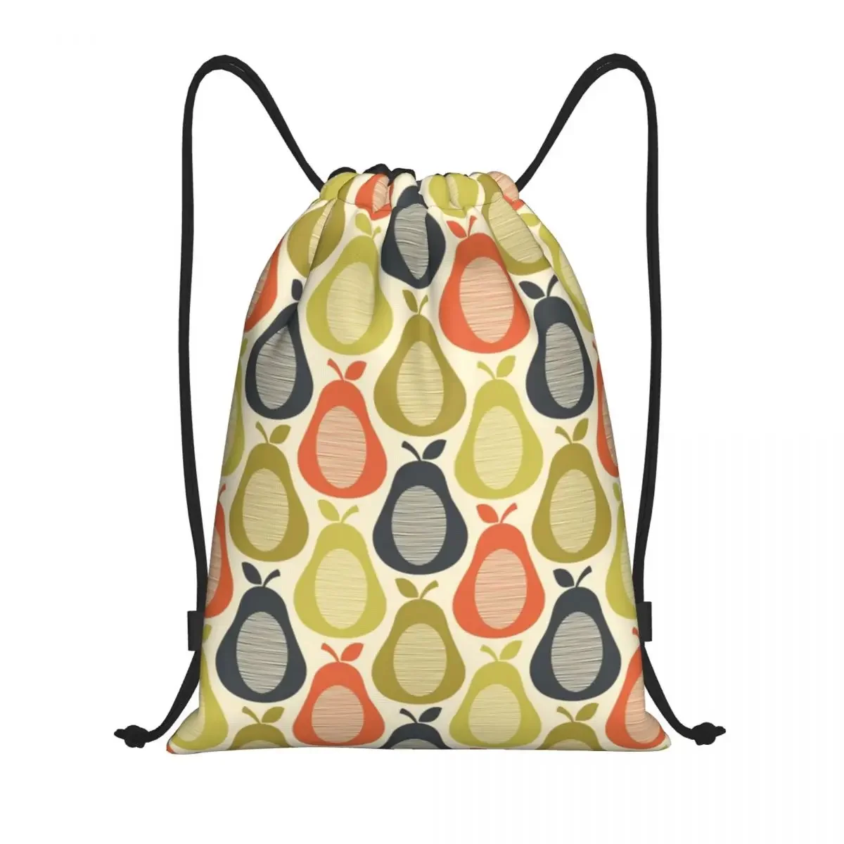 Custom Orla Kiely Drawstring Bag Men Women Lightweight Scandinavian Flowers Multi Stem Sports Gym Storage Backpack