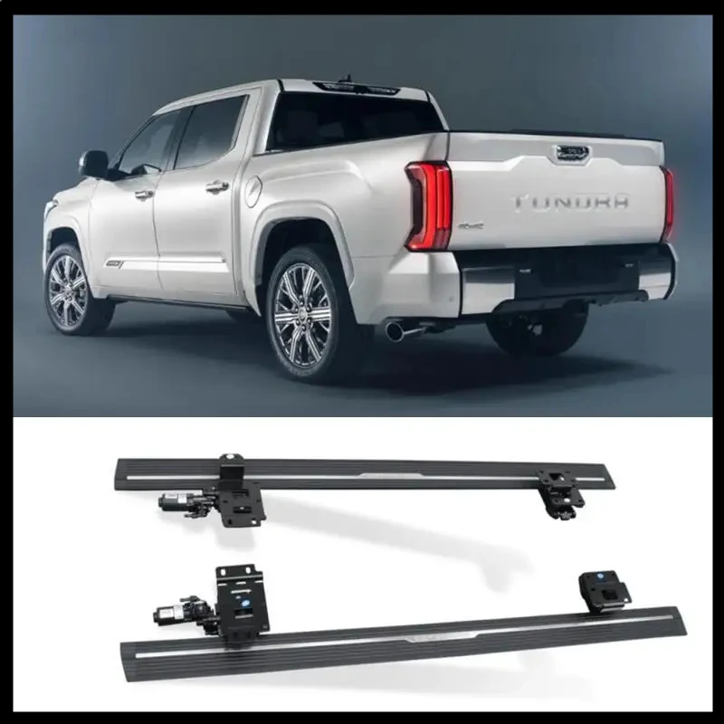 For TOYOTA Tundra 2022 2023 2024 Intelligent Electric Automatic Switch Door Control Running Board Side Step Nerf Bar