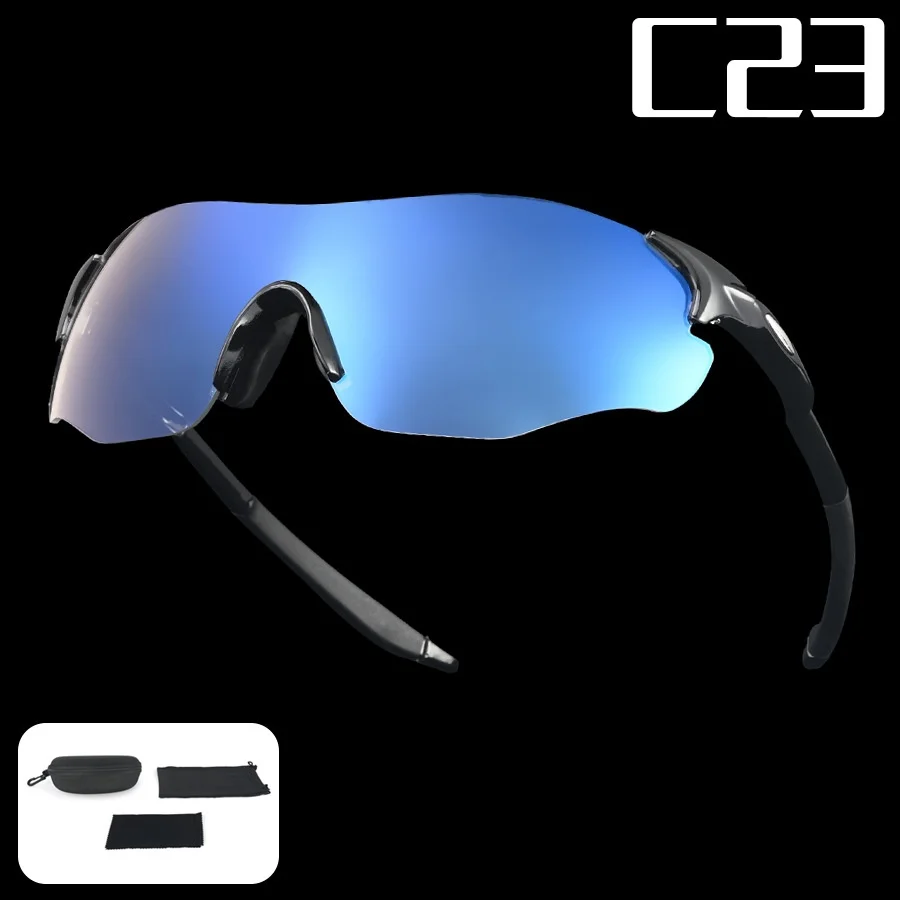 Riding Goggles, Mountain Color Changing Goggles, Fishing Goggles, Windproof Bicycles, Marathons, Outdoor Sports Goggles for Men