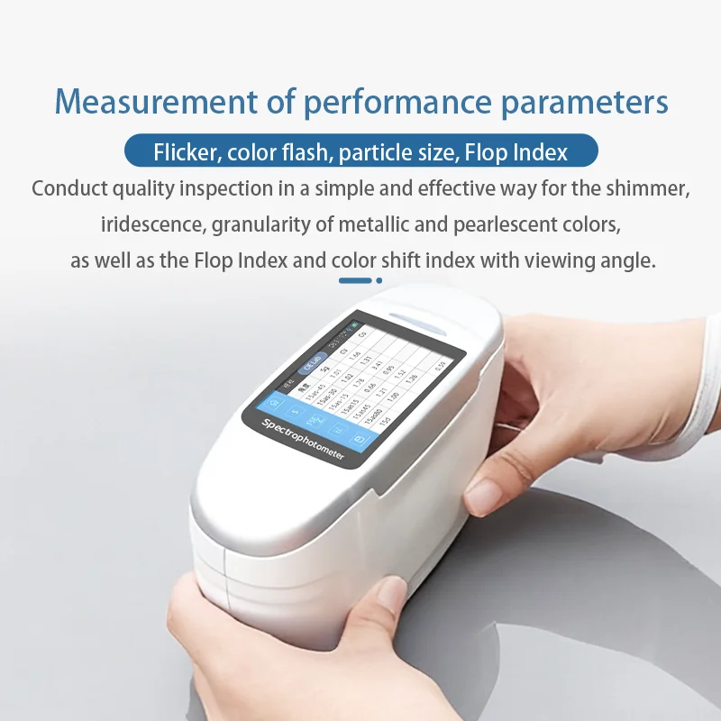 Многоугольный спектрофотометр для измерения цветовых данных на 12 углов.