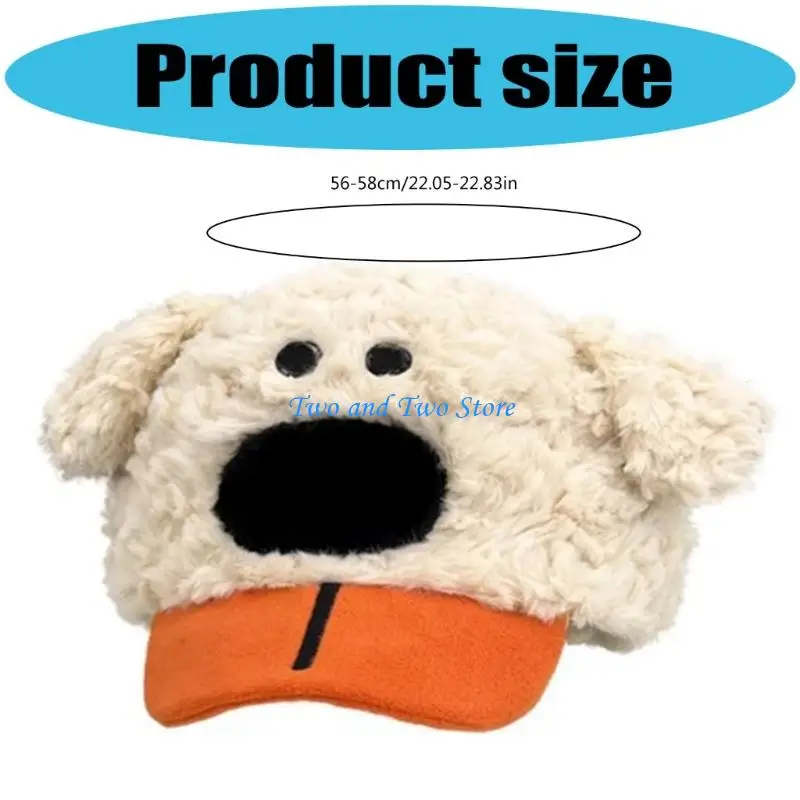 Hx6f comodo cappello a motivi per cani a motivi per clima per clima freddo per bambini