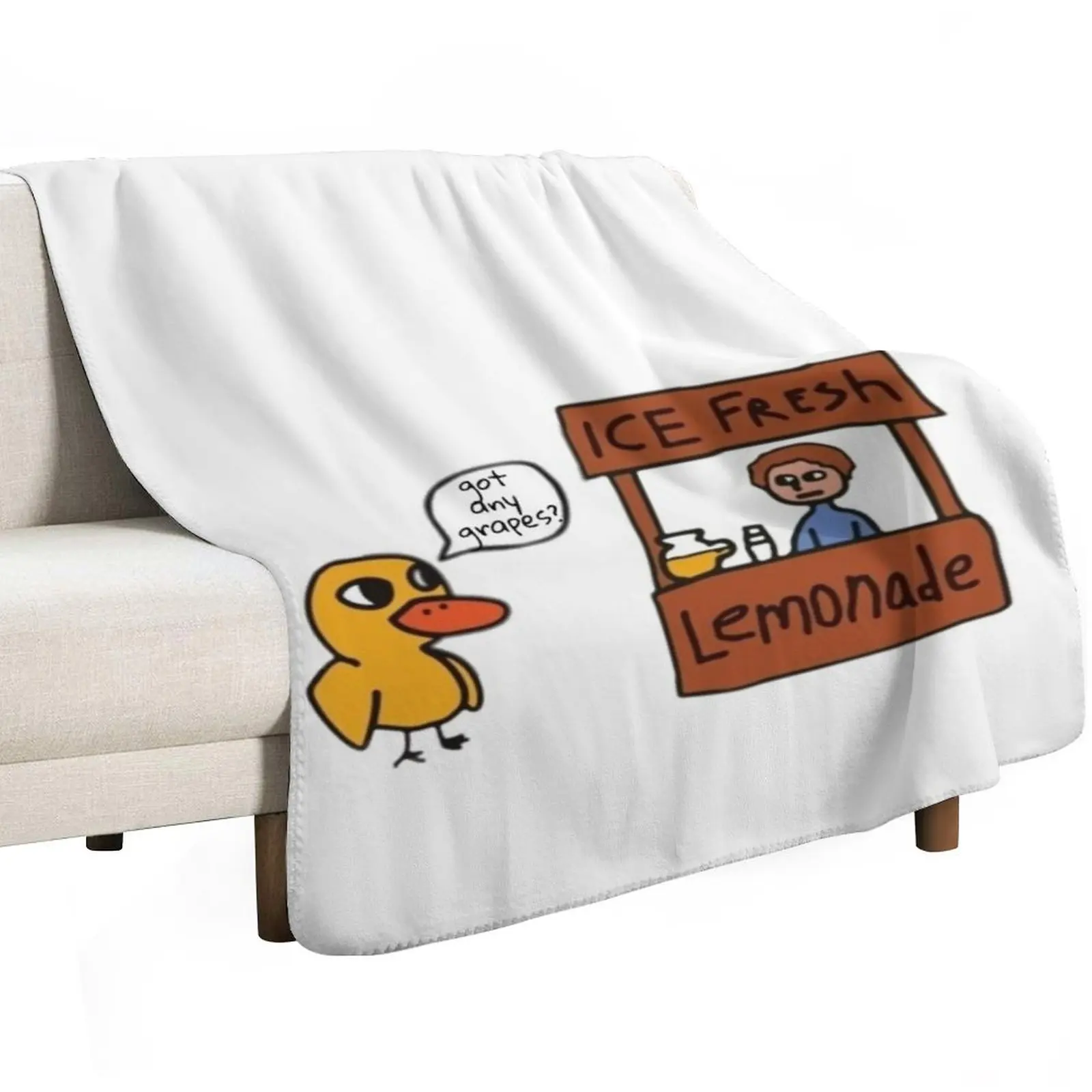 Got any grapes ?lemonade stand kids t-shirts. Throw Blanket Single funny gift Luxury Designer Baby Blankets