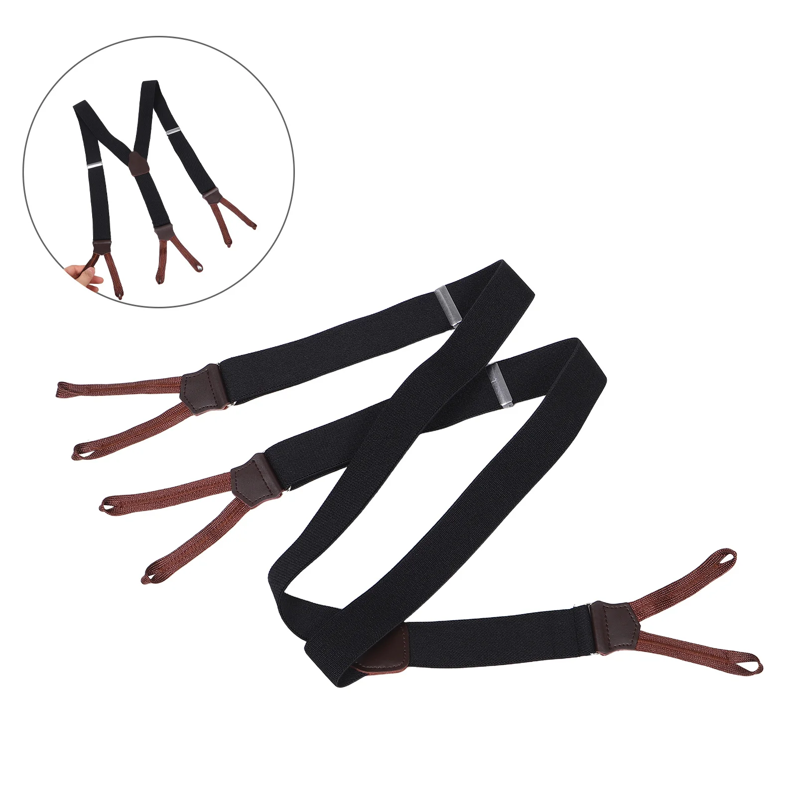 

Ice Hockey Pant Suspenders Elastic Non-Slip Support Straps For Youth Adult Players Hockey Gear Accessories Durable Sport