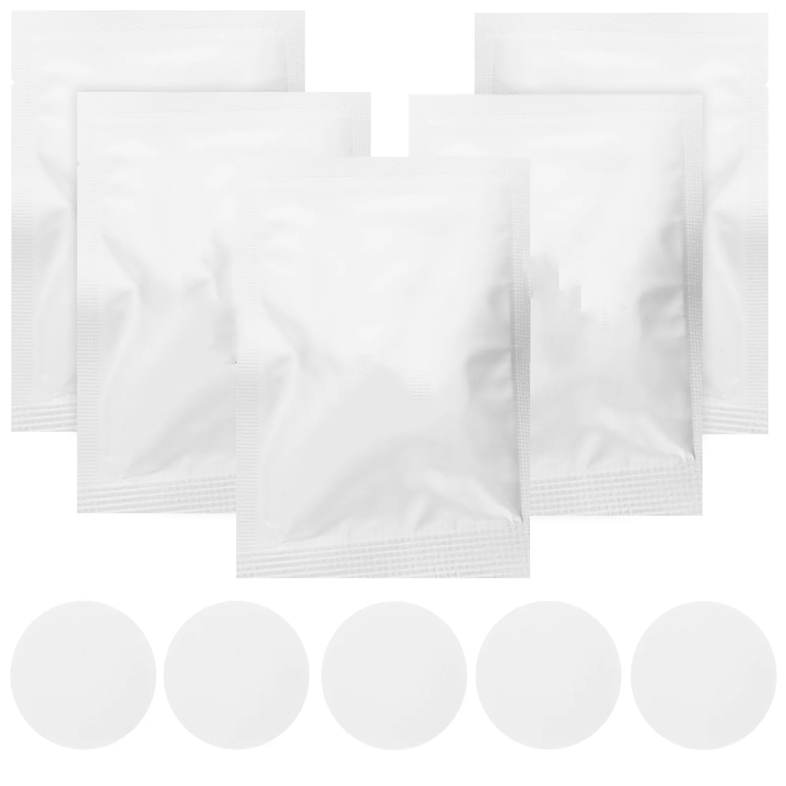 

12pcs PE Car Air Freshener Pads Set Aromatic Refill Tablets for Vehicle Odor Elimination Stress Relief Fragrance Diffuser Pad