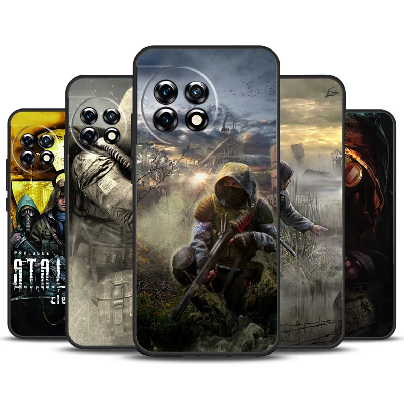 Stalker Clear Sky Case For OnePlus 12R 10T 10R 9RT 9 10 Pro OnePlus 12 11 Nord 3 2T CE 2 Lite N20 N10 Cover