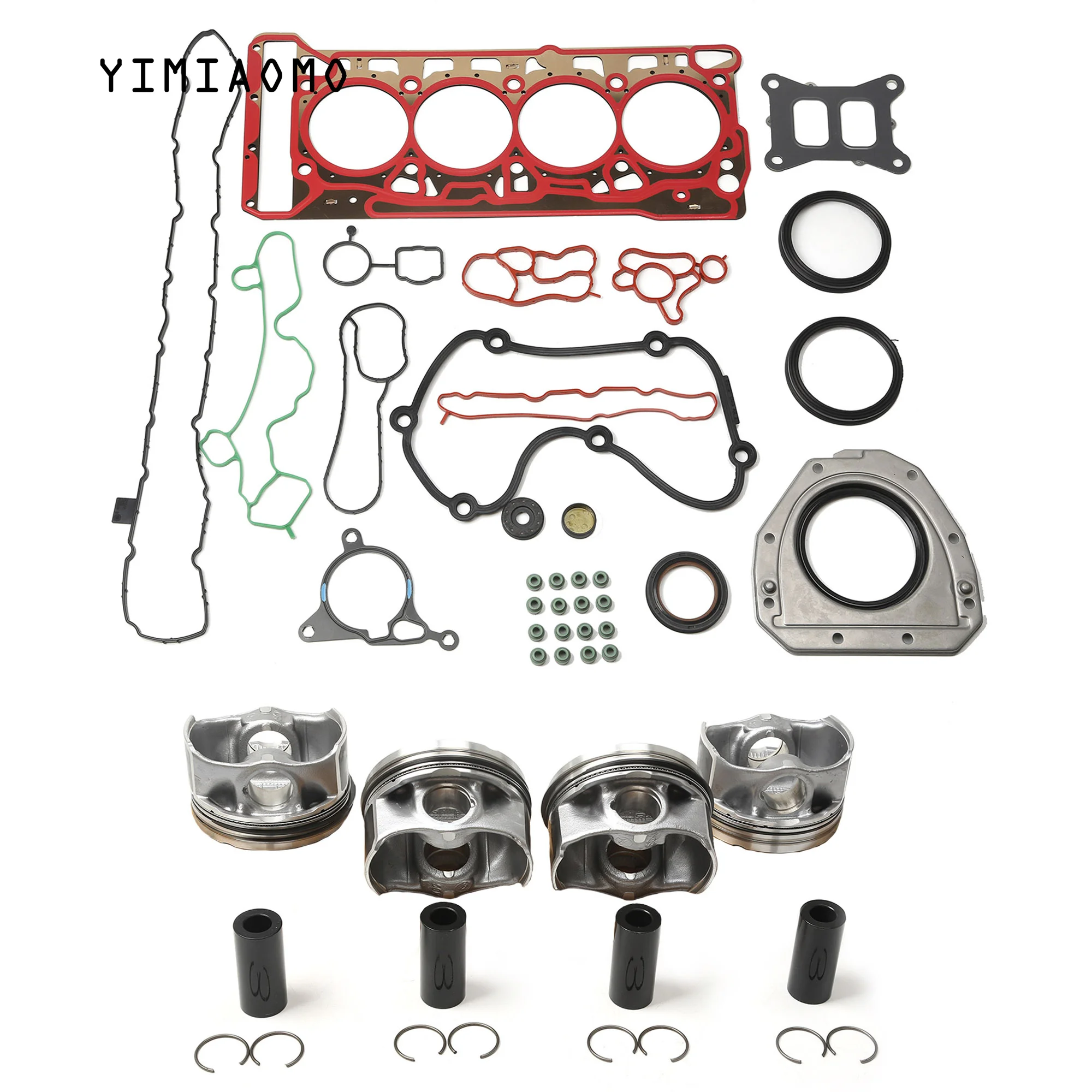 

Modified 23MM Piston Gasket Seals Timing Chain Tensioner Bearing Shell 06H107065DD For Audi A4 A5 Q5 Q7 TTS VW Tiguan EA888 2.0T