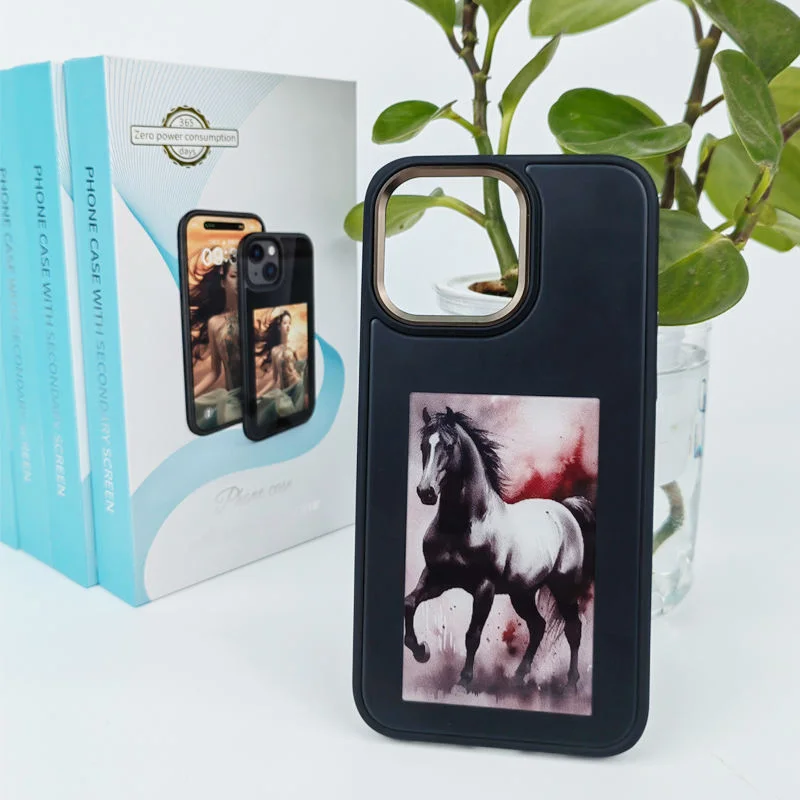 New Arrival High Definition NFC E-ink Phone Case Ink Smart Photo Mobile Case DIY Phone Case for iPhone 14 Pro Max