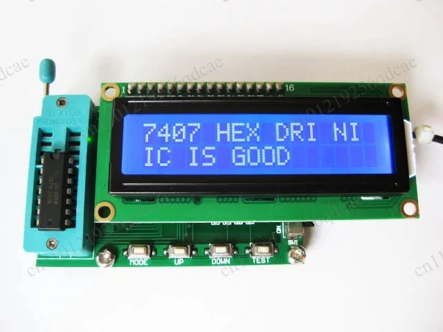DC7-12V TES200 Digital Integration Tester 74 40 Series IC Tester IC Logic Gate Testing Integrated Circuit Checker