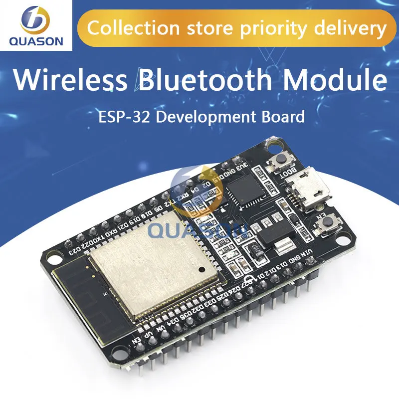 ESP32 Development Board 30P/38P WiFi+Bluetooth Ultra-Low Power Consumption Dual Core ESP-32 ESP-32S ESP-WROOM-32