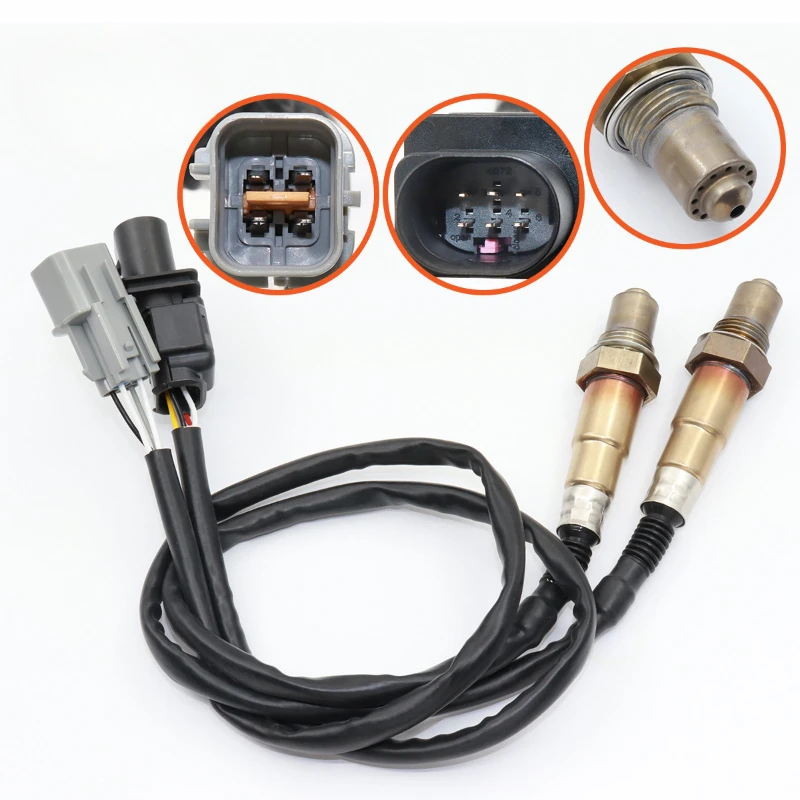 2PCS Oxygen O2 Sensor For 2012-2018 Kia Soul 1.6L NON TURBO Upstream+Downstream 234-5055/234-4568