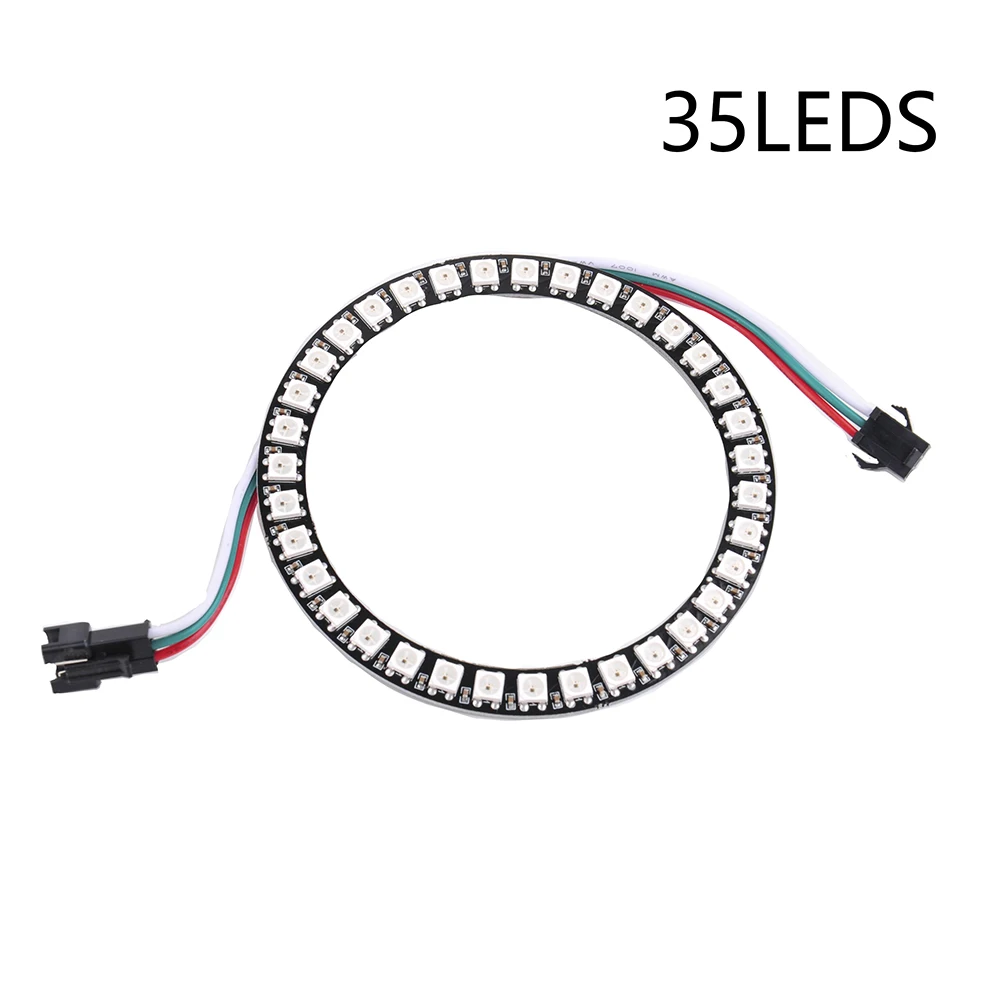 10PCS WS2812B IC 5050 RGB LED Ring Pixel LED Module 35 LED bit Full-color indirizzabile