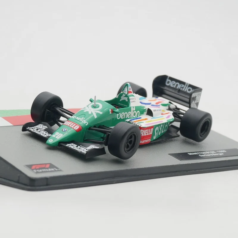 

Ixo 1:43 Benetton B186 1986 Gerhard Berger Diecast Car Metal Toy Model