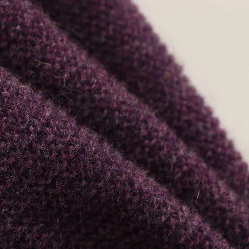 Sweter damski Sunine Home, długi rękaw, okrągły dekolt, dzianinowy, duży rozmiar, casualowy, czysty styl, e-commerce, moda zimowa.