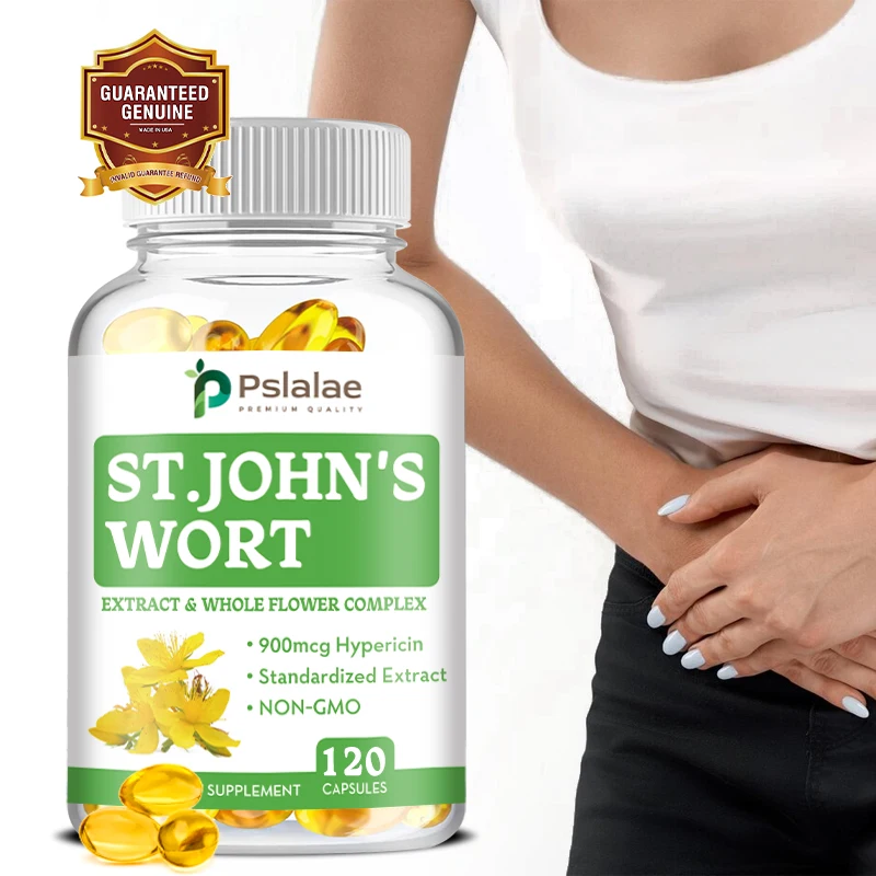 

St. John's Wort - Promotes Mental Health, Reduces Stress and Anxiety, Improve Mood, Regulate Sleep, Improves Cognitive Abilities