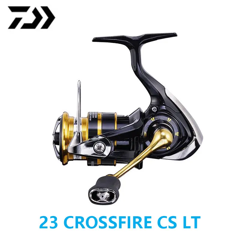 

2023 DAIWAl CROSSFIRE CS LT 1000-6000 ABS Metail Spool 5-12KG Power Hard Gear Light & Tough Body Spinning Fishing Reel