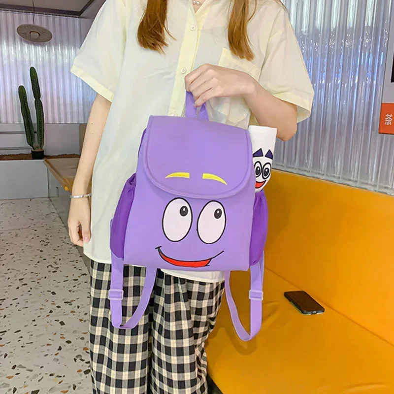 Dora Explorer Rescue Bag Cosplay Backpacks Cute Cartoon Kindergarten Primary Student Schoolbags Pencil Case Kids Kawaii Bags