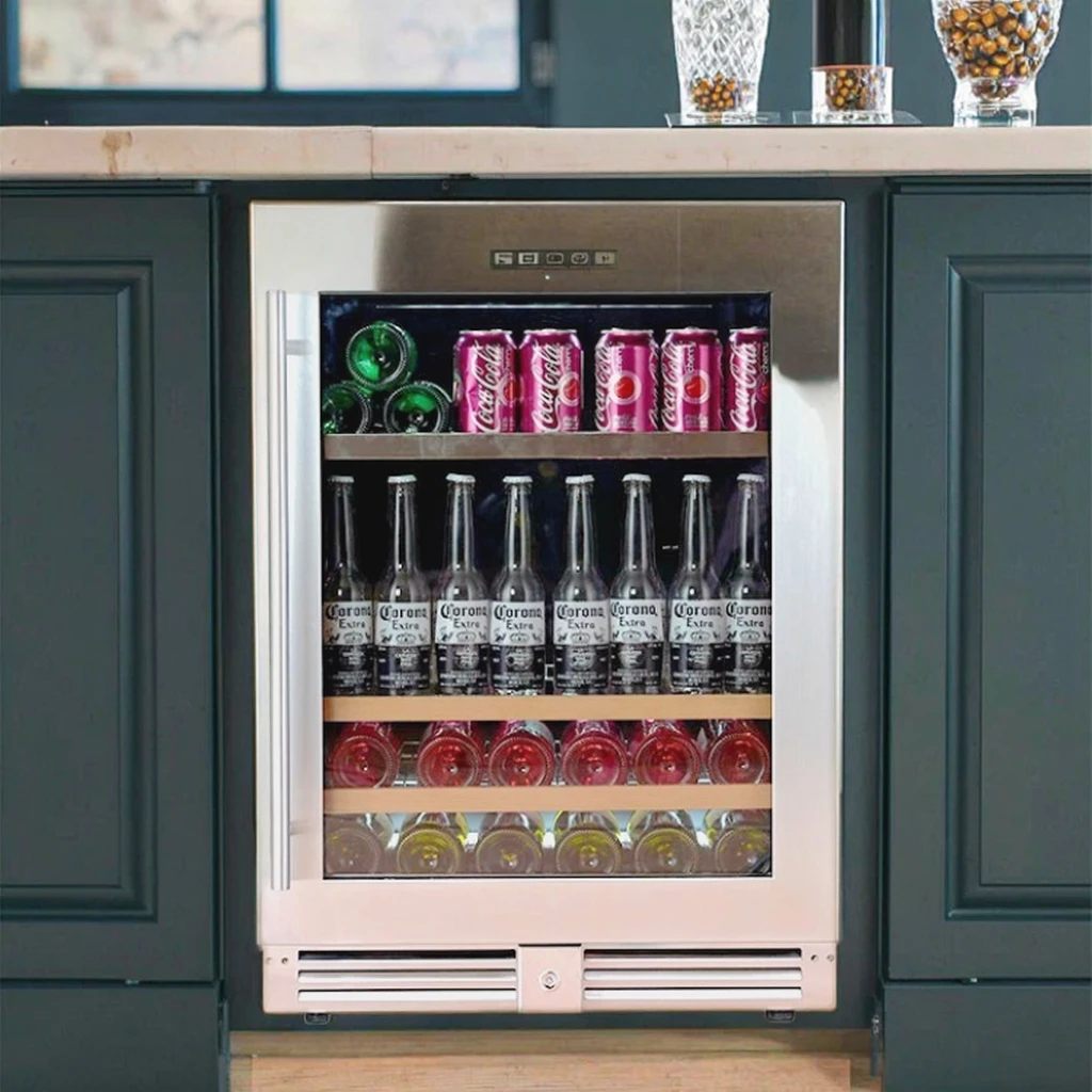 Mini Bar Eléctrico de Acero In - Wine Beer Mini Fridge reseña y precio