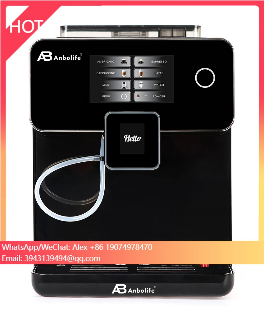 

Anbolife Professional Coffee Machine Espresso Maker Smart Coffee Makers Fully Automatic Espresso Coffee Machine