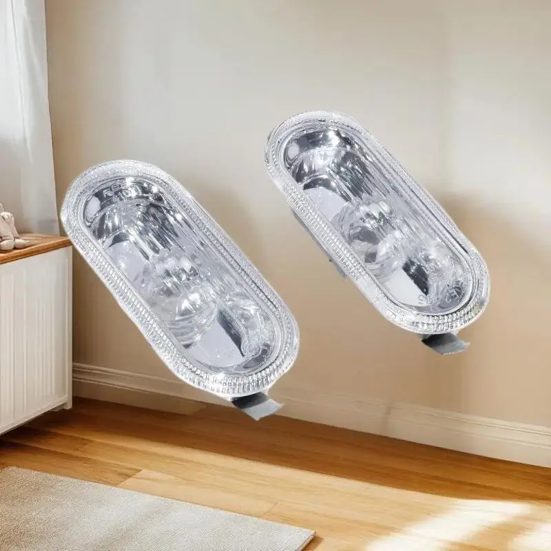 توصيل وتشغيل مصابيح العلامات الجانبية للسيارة (قطعتان)، متوافقة مع موديلات Golf Mk4، Bora، A4