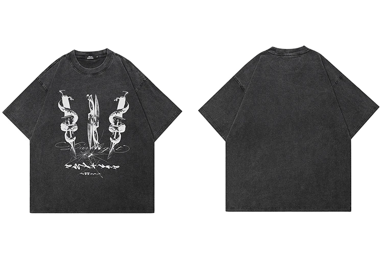 Snake Dagger Graphic T-Shirt Sf203202d2dd3430087806deac12456251