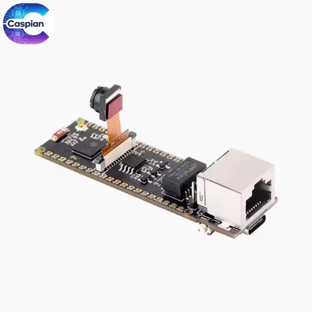 ESP32-S3 Camera Board ETH PoE RJ45, OV2640/OV5640, W5500, Micro SD, Pico Size