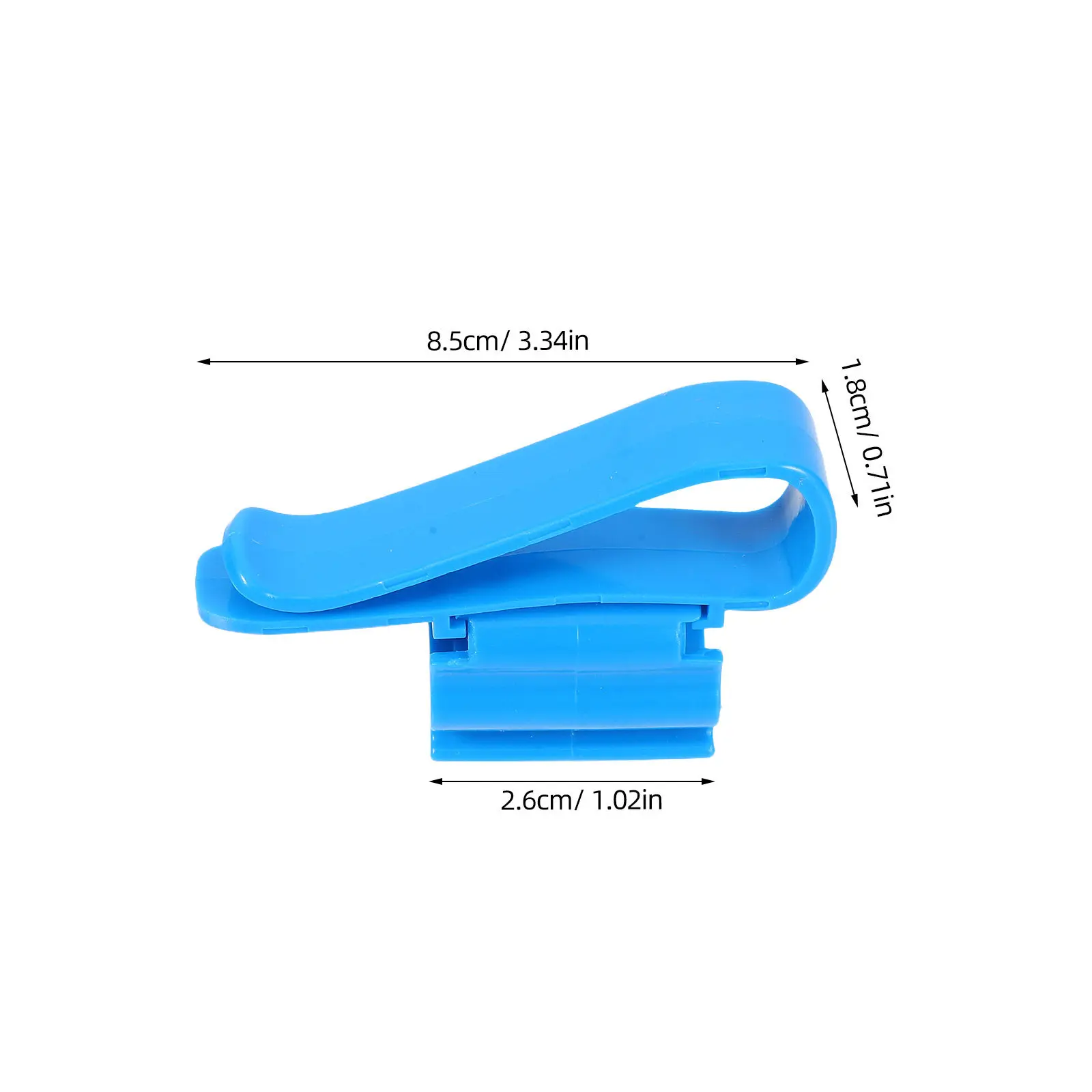 6Pcs Aquarium Hose Clamp Heavy Duty Plastic Fish Tank Water Tube Holder Secure Fastening for Aquarium Filtration Air Pump Tubing