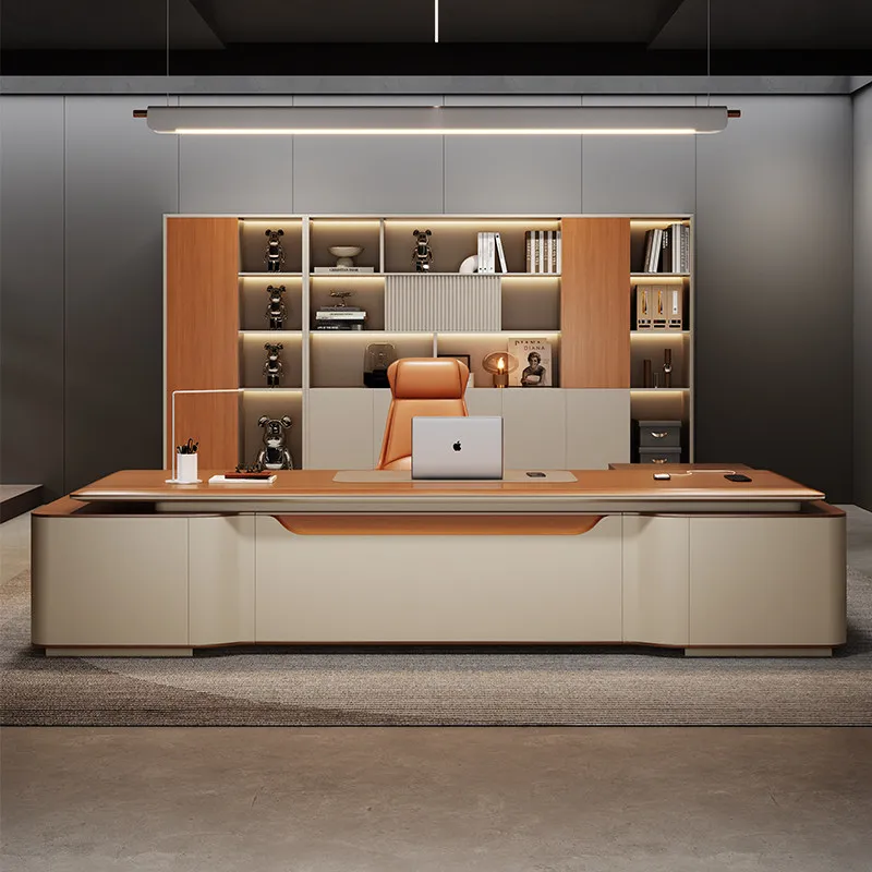 

Executive Luxury Office Desk Modern Aesthetic Multifunctional European Office Desk Minimalist Display Tavolino Home Furniture