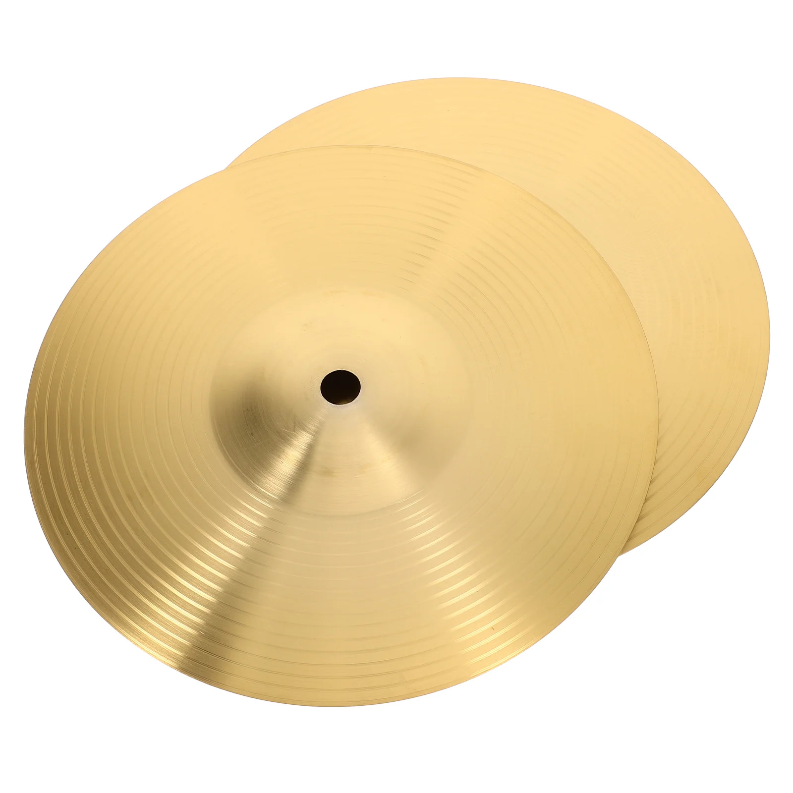 

2Pcs Practice Drum Cymbals 8 Inch Crash Cymbal for Drums Brass Material Suitable Jazz Drum Set Music Instrument Supplies