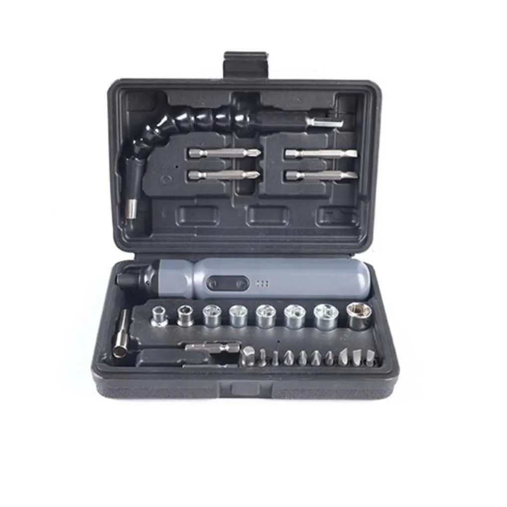Rechargeable Electric Screwdriver Set 3.6V Cordless Drill With Flexible Shaft For Impact Driver Home Repair Power Tool