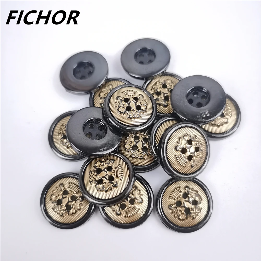 10/20pcs 18mm 4 Holes Resin Buttons For Clothing Coat Sweater Suit Cardigan Sewing Accessories Vintage Decorations Wholesale