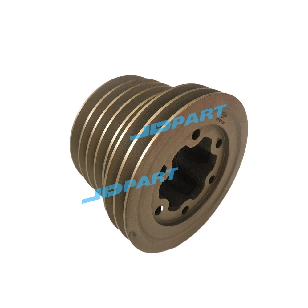 

J08E Crankshaft Pulley For Hino Excavator Engine Parts