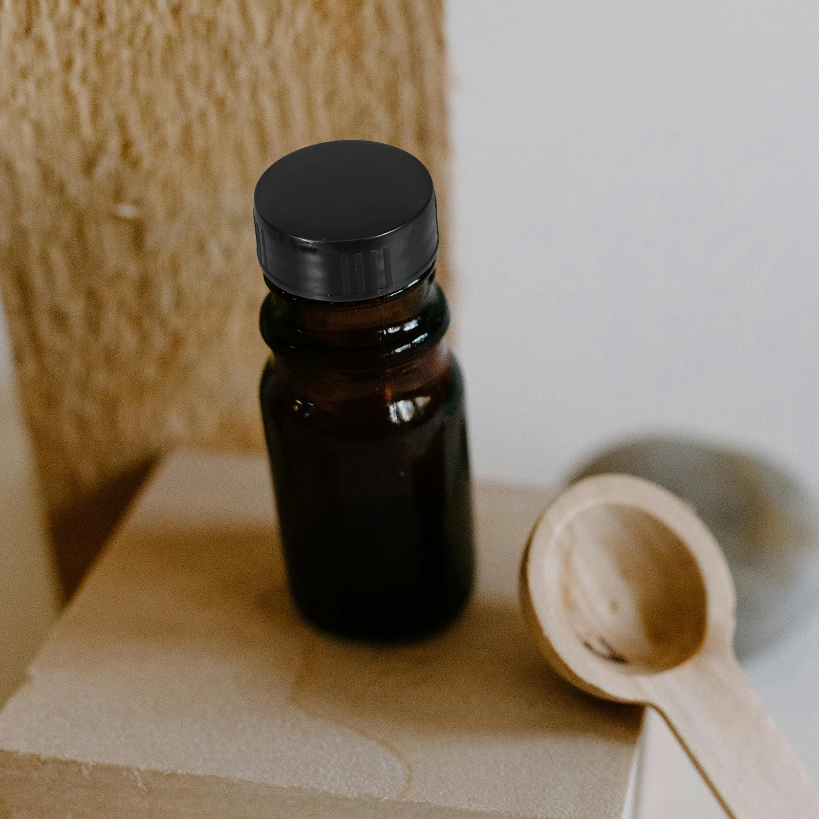 

24Pcs Essential Oil Bottle Caps Cone Inner Plug Ribbed Design Secure Seal Replacement Plastic Lids for Aromatherapy Perfume Reed