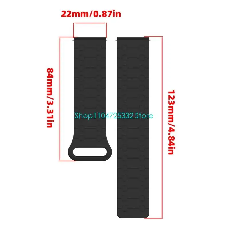 Correas magnéticas hebilla correa reloj las siliconas P5EA para modelo múltiple Smartwatch