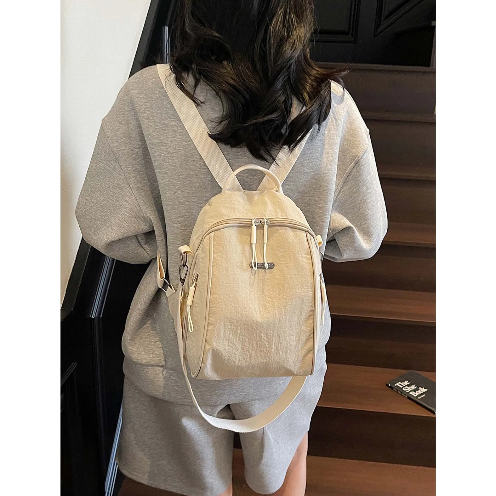 

Travel Backpack for Women 2025 New Lightweight Commuter Versatile Trendy College Student Leisure Fashion Mini Backpack