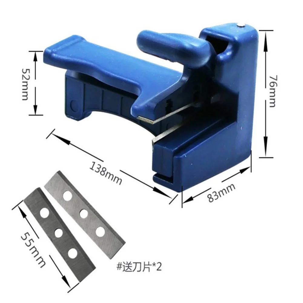 Double Edge Trimmer Banding Machine Set Carpenter Tools Wood Head Tail Trimming For Furniture Cabinets