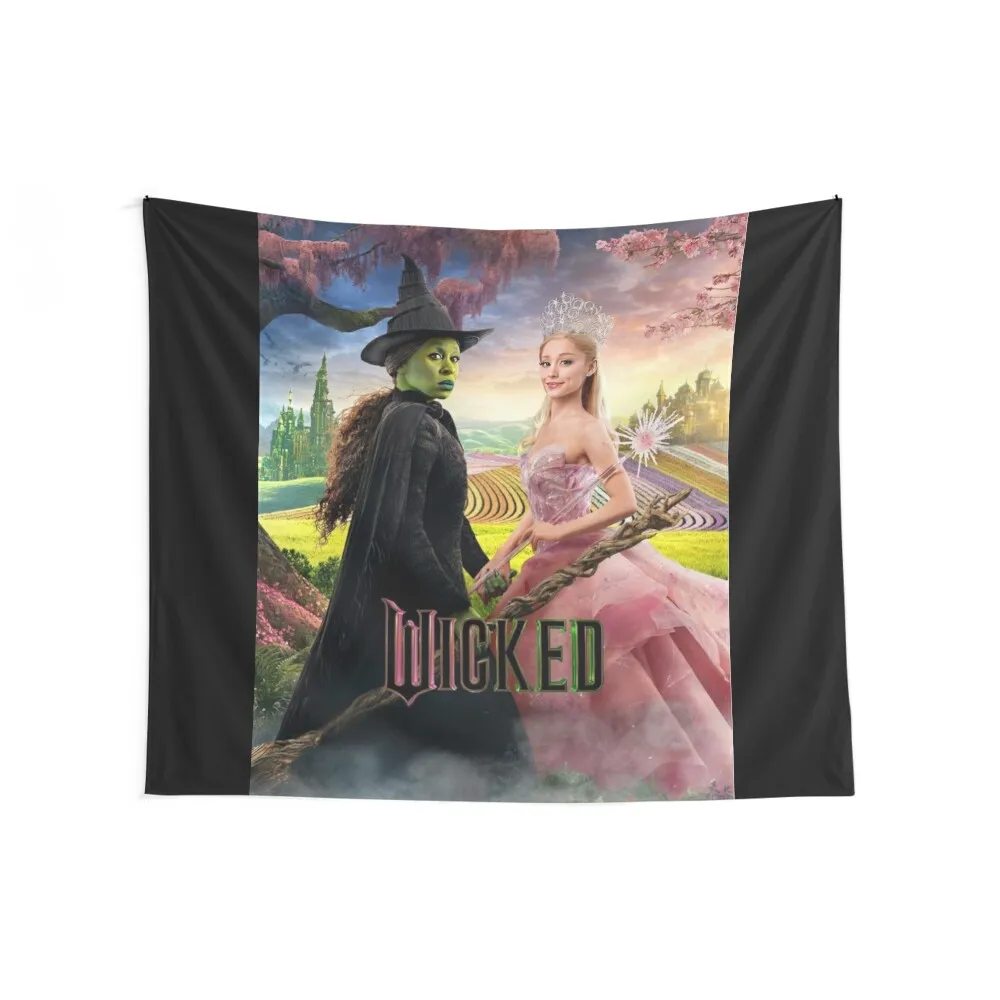 Wicked Movie Tapestry Bedrooms Decorations Aesthetic Room Decor Tapestry