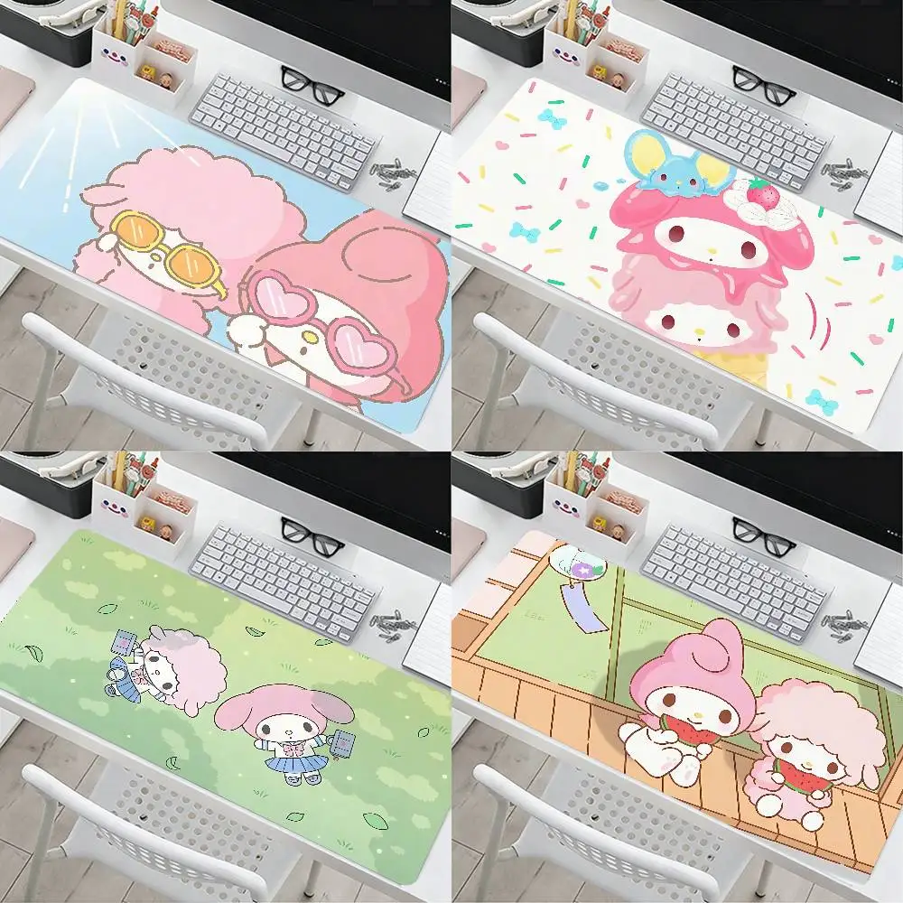 My M-Melody My Sweet Pianos Mouse Pad Computer Mat Deskpad Laptop Keyboard Mat Office Large Landscape Mousepad