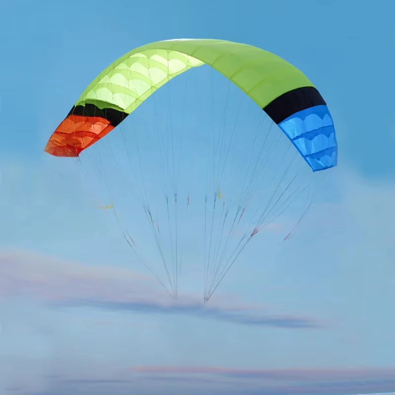 Outdoor Stunt Flips Toys 2.36M Wingspan Paraglider Canopy Lightweight Cloth Replacement Paragliding Head for RC Paramotor Model