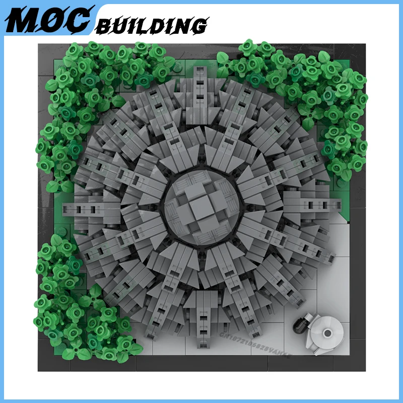 MOC Building Blocks Space Movie Scene Model Yavin 4 Rebel Base DIY Assembly Bricks Creative Collection Toys Holiday Xmas Gifts