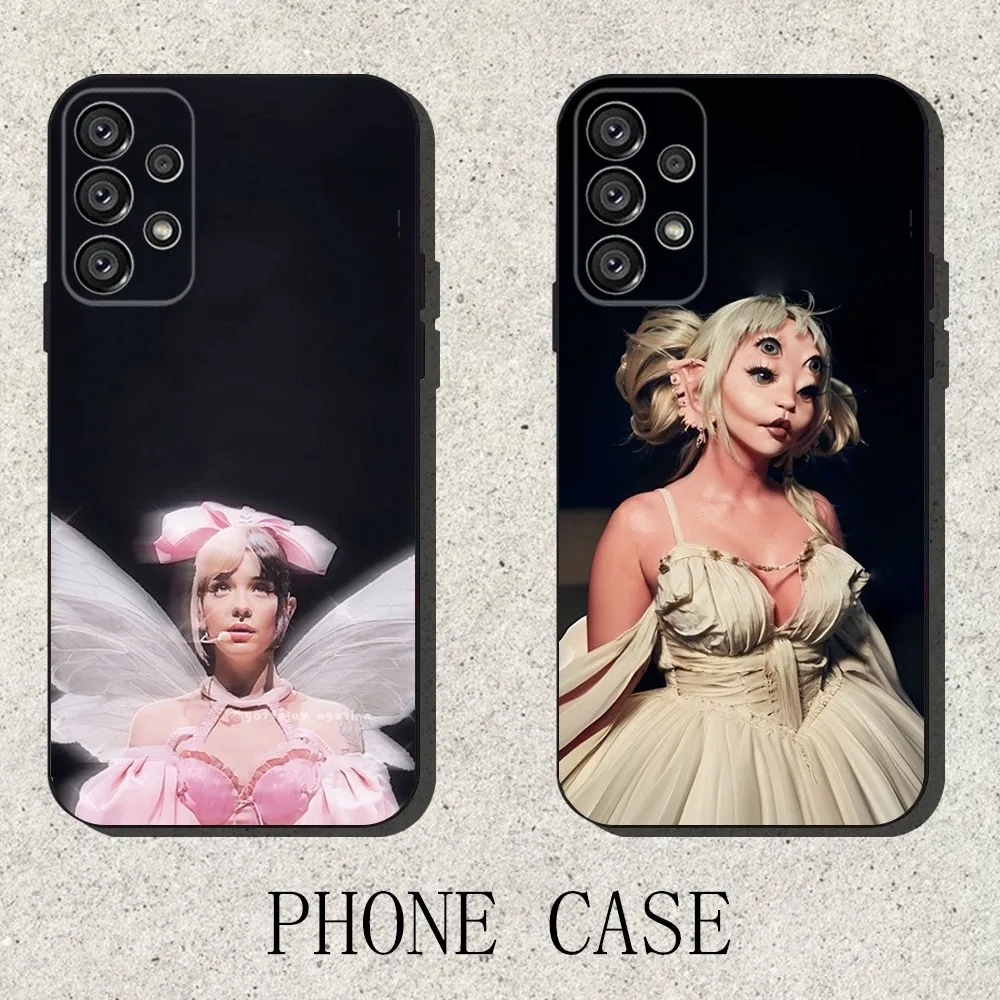 

Singer M-Melanie Martinez Phone Case For Samsung S25,S24,S21,S22,S23,S30,Ultra,S20,Plus,Fe,Lite,Note,10,9,5G Black Cover