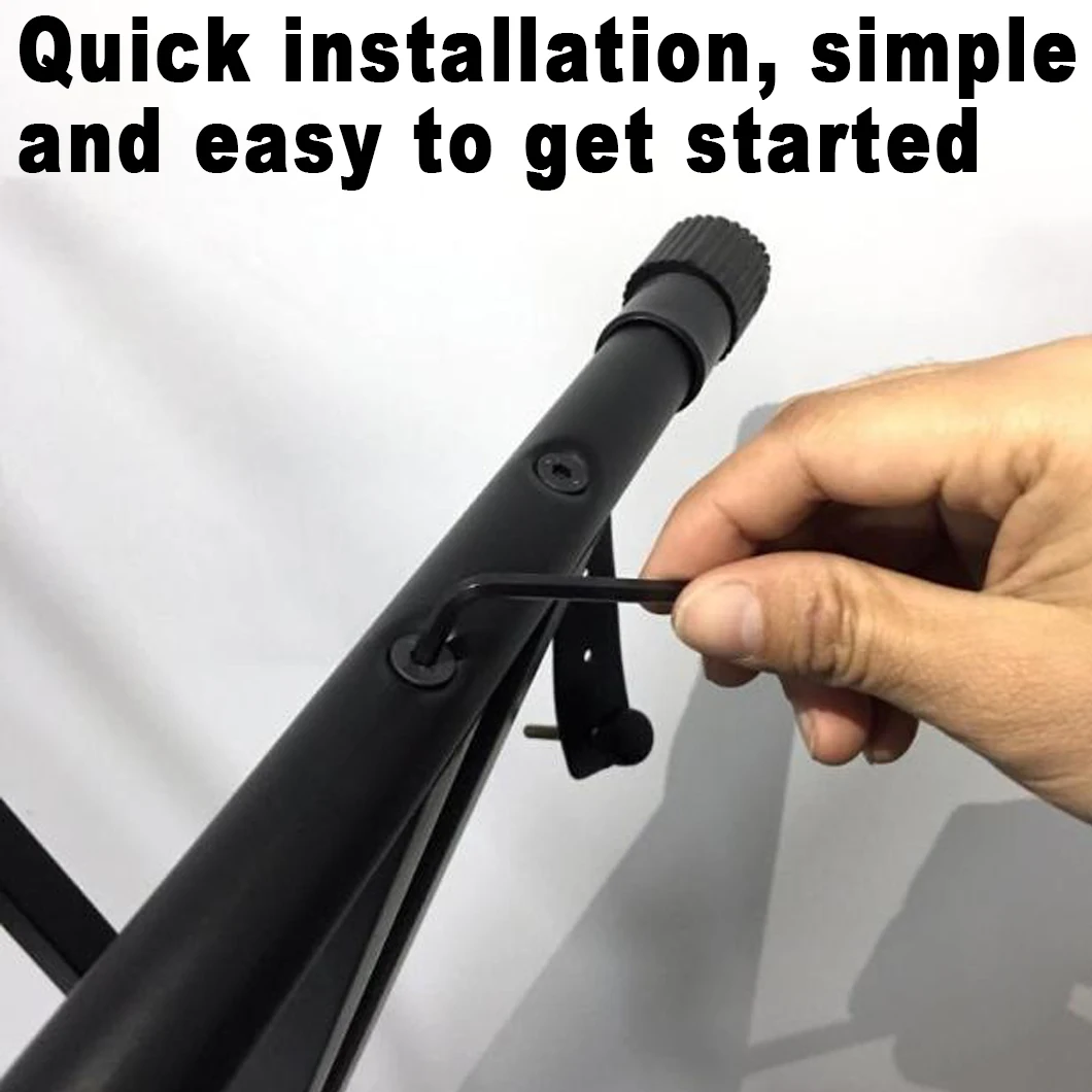 1-teiliger zweistufiger Tastaturständer, Verlängerungsadapter für Tastaturstützen mit einstellbarer Breite, universeller Eisen-Verlängerungsständer