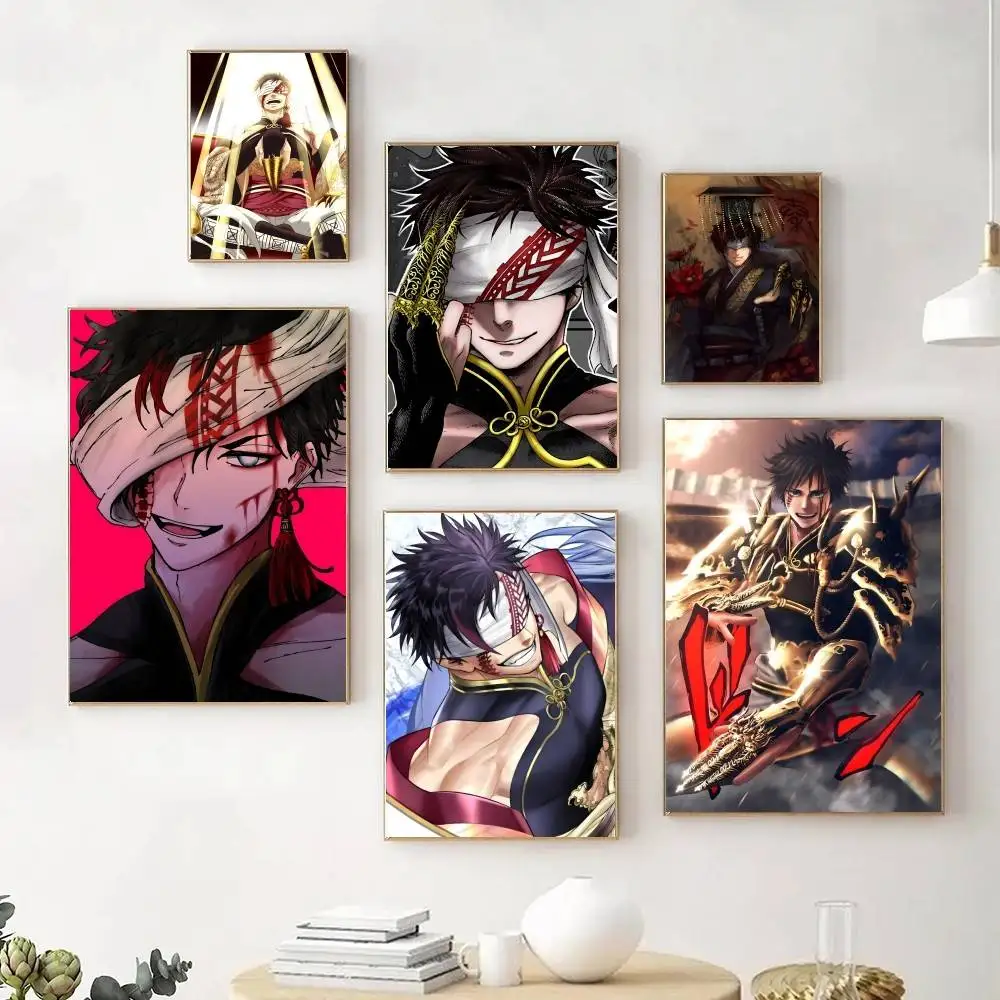 Anime R-Record of Ragnarok First Emperor Of China Qin Shi Huang Manga Poster Self Adhesive Waterproof Ideal For Living Room