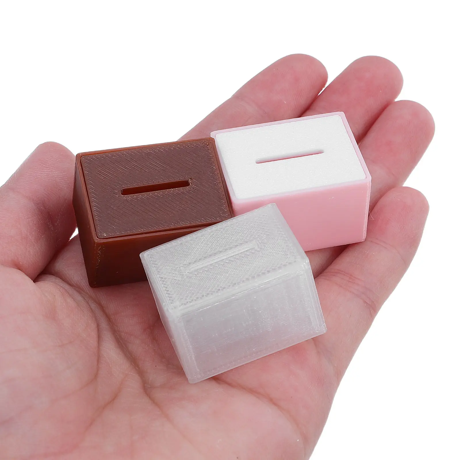 

24Pcs Miniature Living Room Tissue Box Holder Aesthetic Dollhouse Decor Compact Space-Saving Design Dollhouse Miniatures